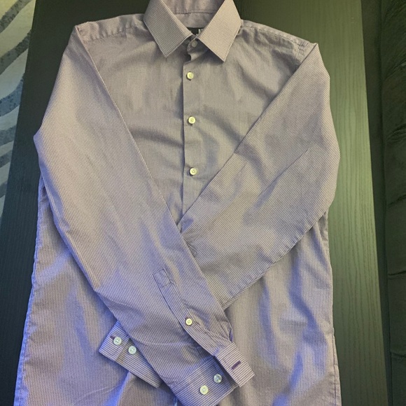 Men’s J Ferrar purple dress shirt - Picture 4 of 9